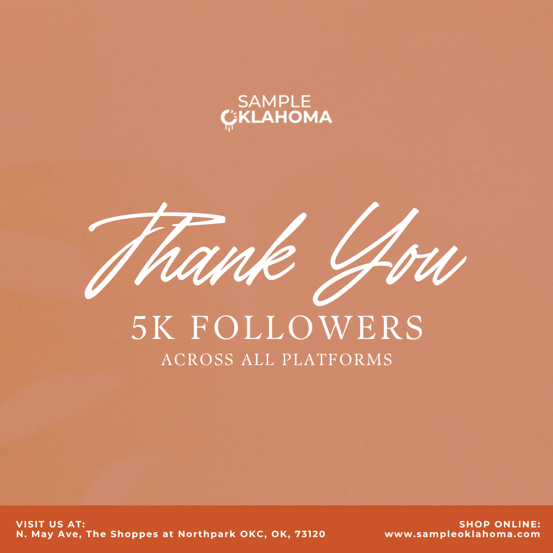 Sample Oklahoma 5K followers content sample