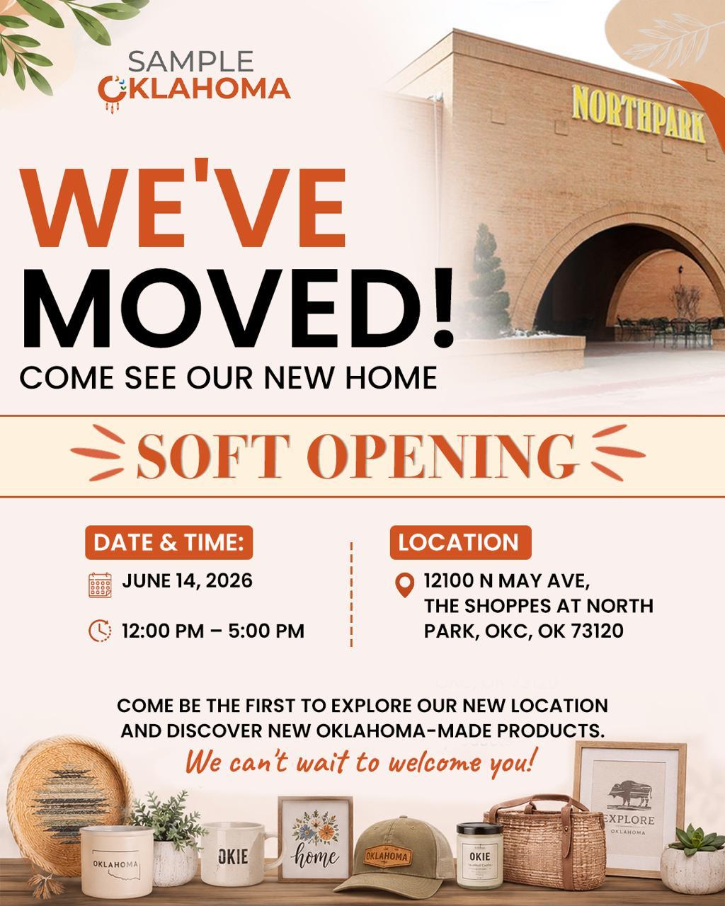 Sample Oklahoma soft opening content sample